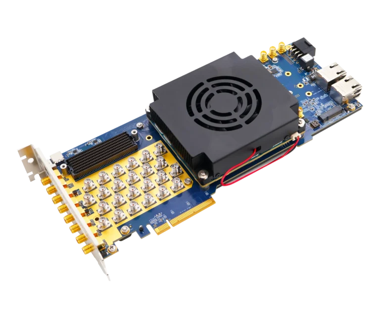 Side View of ZU49DR ZU39DR ZU29DR RFSoC ADC DAC PCIe Card