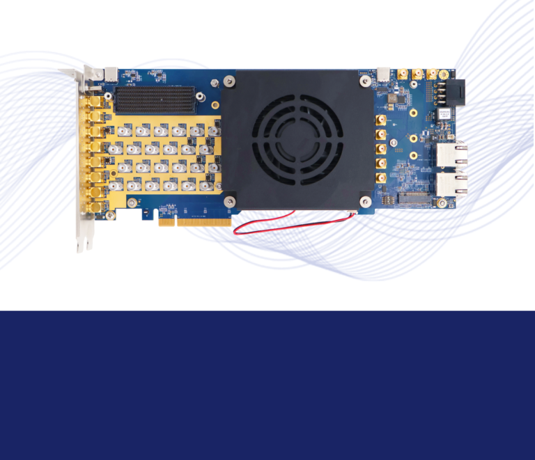 ADC & DAC PCIe Card Powered by RFSoC ZU49/ZU39/ZU29DR