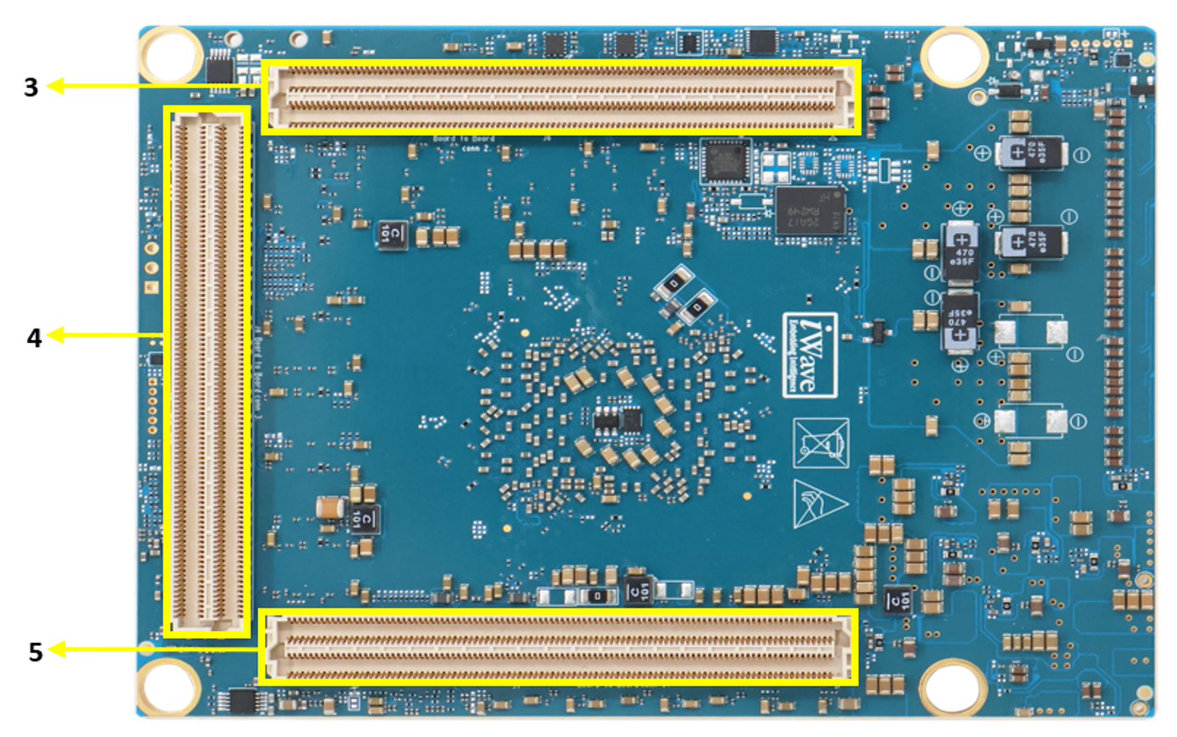 Agilex 7 R31B SoM_Bottom PIN View IMG