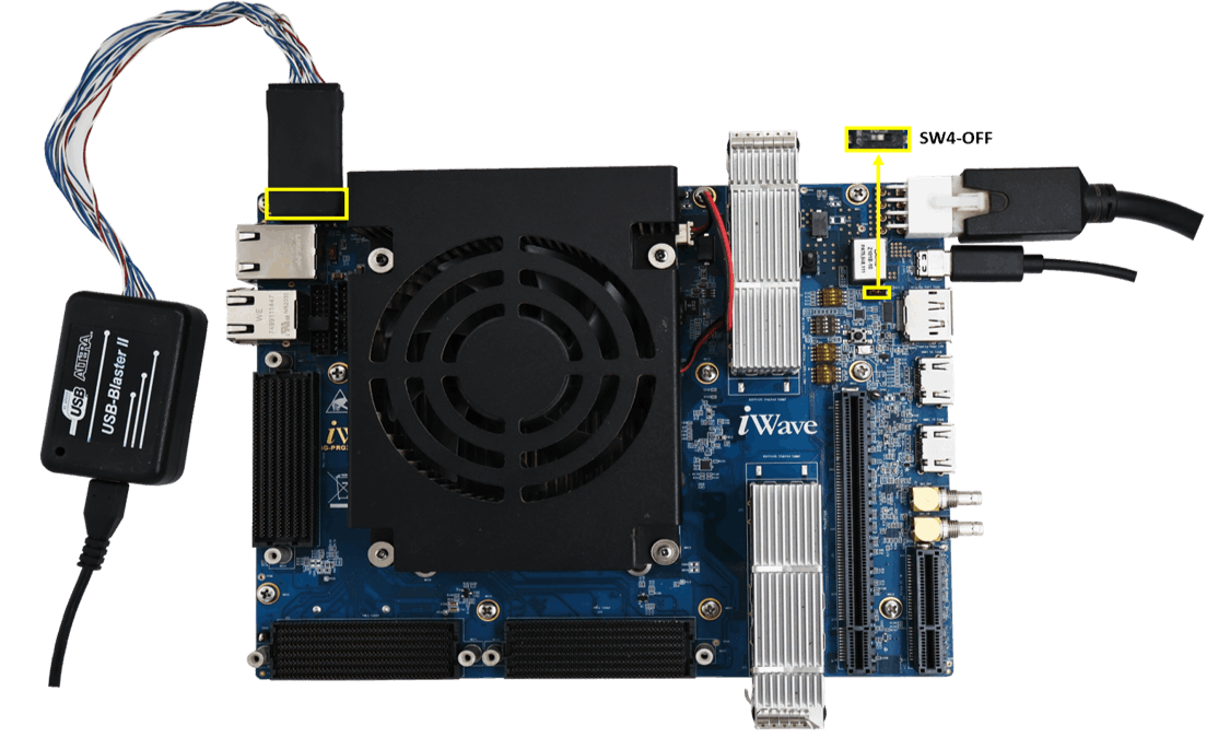 Agilex 7 Devkit_JTAG Connection QSG IMG