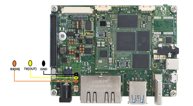 MediTek Genio 1200 Debug port