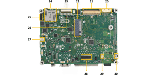 MediTek Genio 1200 SBC QSG Bottom View