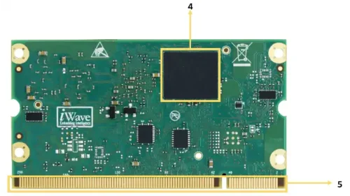 i.MX 91-SODIMM-DevKit Bottom View