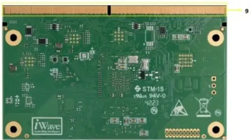 i.MX93 SMARC SOM-Bottom view