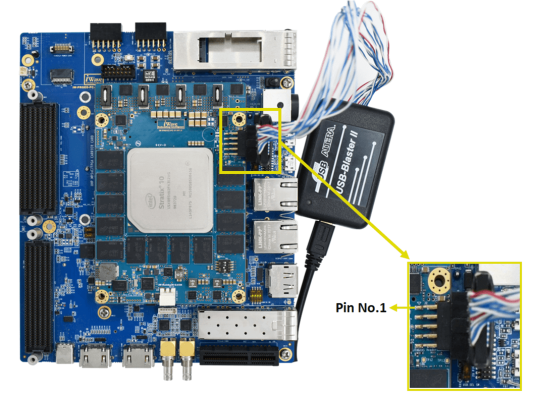iG-G45M® Stratix10 GX/SX SoC FPGA SOM - JTAG